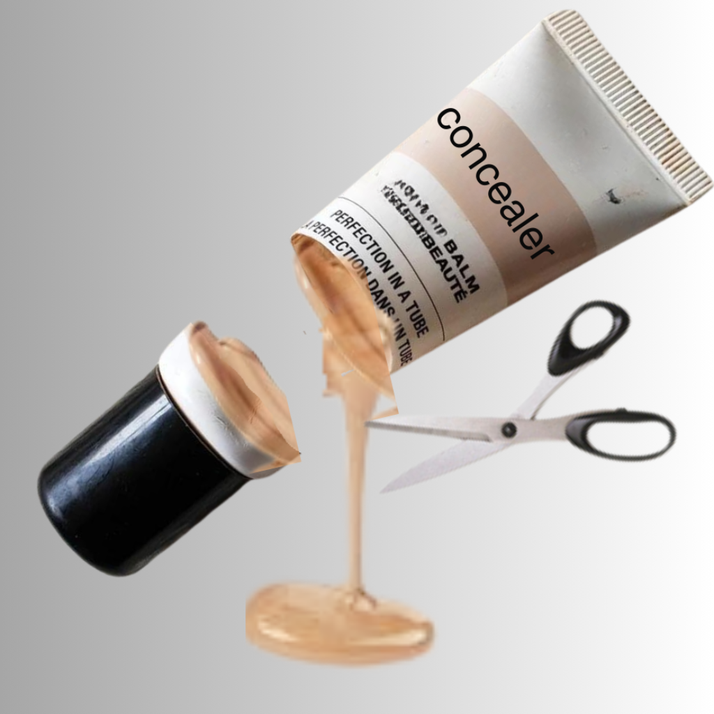 concealer tube cutting