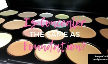 Is Concealer The Same As Foundation?